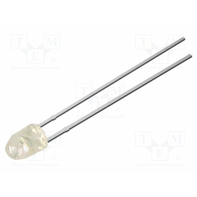 OPTOSUPPLY LED; blue; 3mm; 4200mcd; 50°