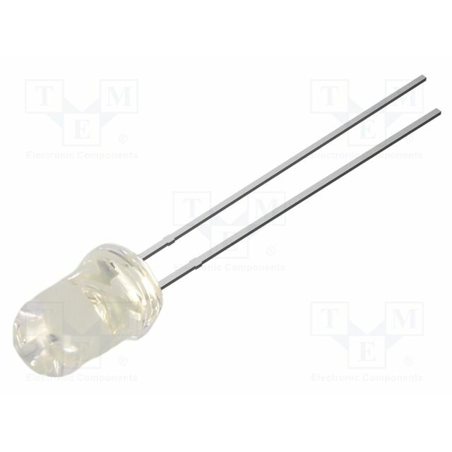 OPTOSUPPLY LED; green; 5mm; 45000mcd; 15°