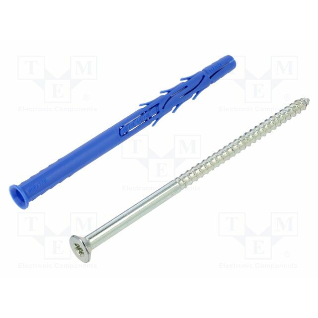 RAWLPLUG Plastic anchor; with screw; 8x120