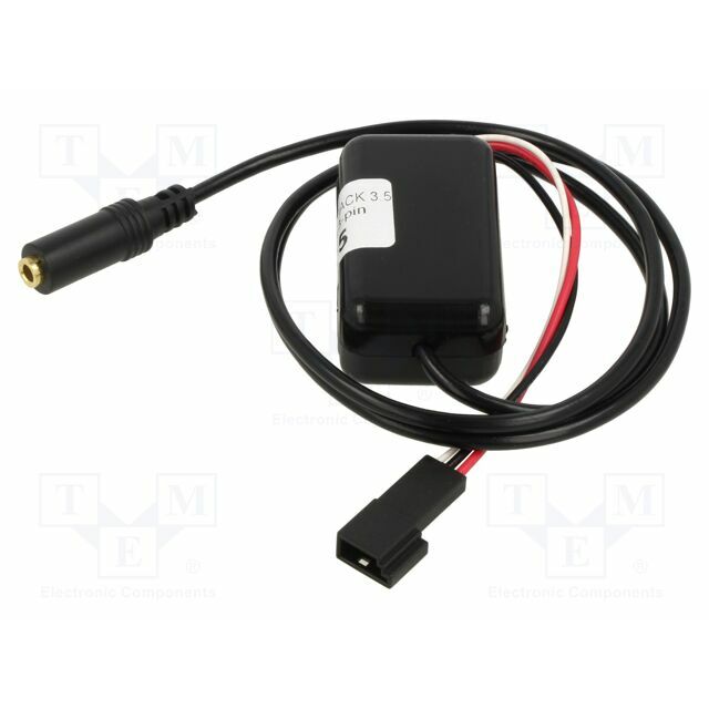 Aux adapter; 3pin,Jack 3.5mm