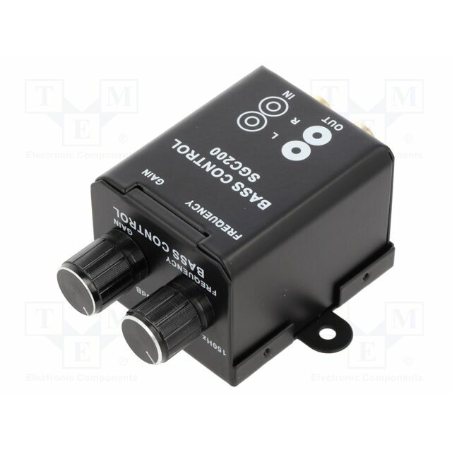 Subwoofer controller; frequency control,signal level