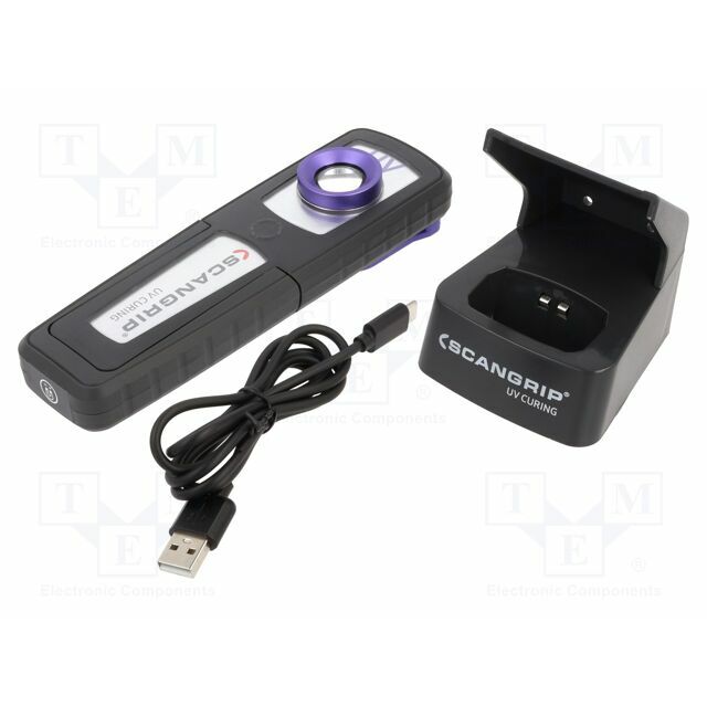 Lamp: inspection; Kit: mains cable; 190mm
