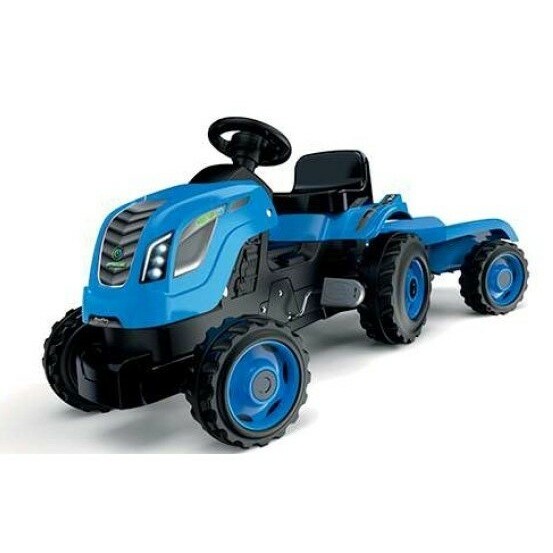 SMOBY Tractor XL Blue | 7600710129
