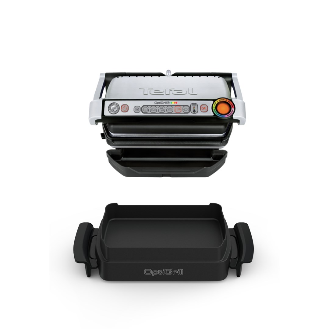 Tefal Optigrill+ Kontaktgrils ar cepšanas trauku