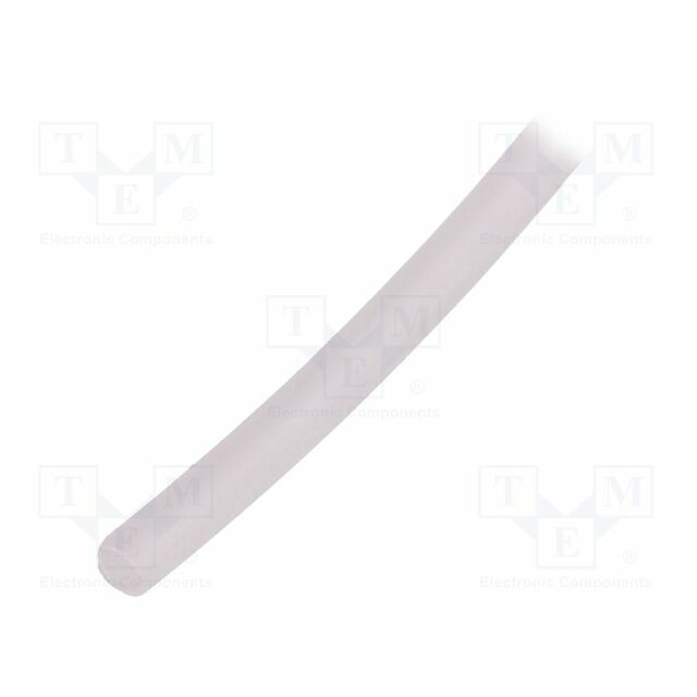 FAVIER Insulating tube; transparent; silicone; -50÷200°C