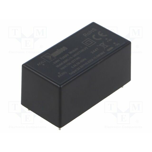 AIMTEC Converter: AC/DC; 15W; Uin: 85÷305VAC