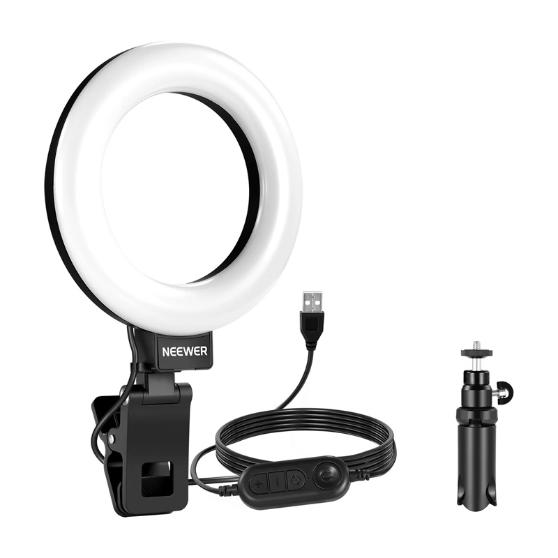 Neewer BR60 5" clip-on ring light