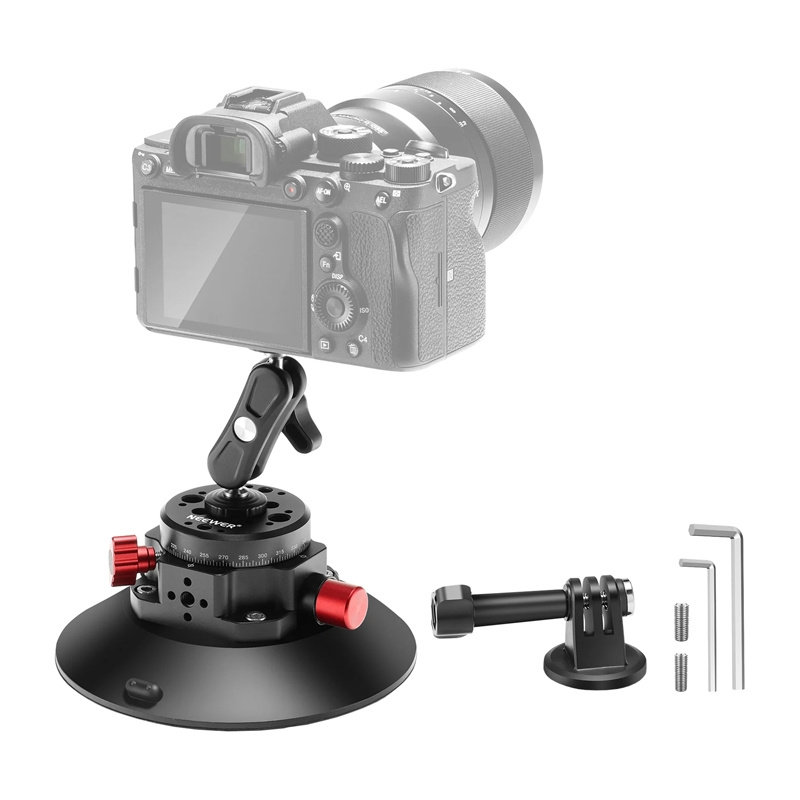 Mount with suction cup 1/4 inch