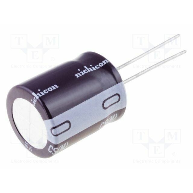 NICHICON Capacitor: electrolytic; low ESR; THT
