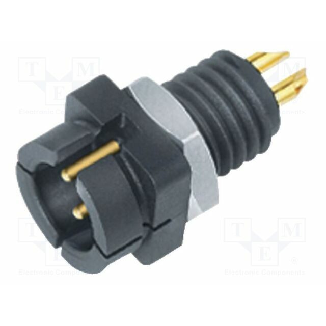 BINDER Connector: circular; 60V; 3A; PIN: