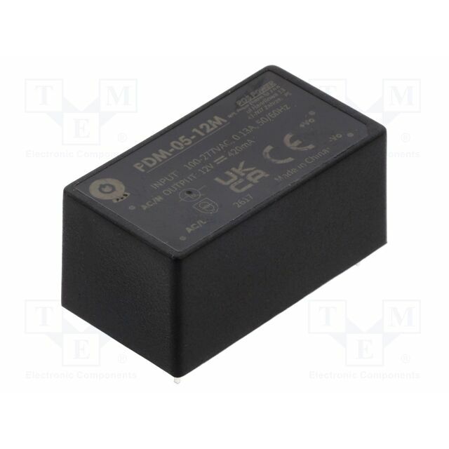 POS Converter: AC/DC; 5.04W; 85÷305VAC