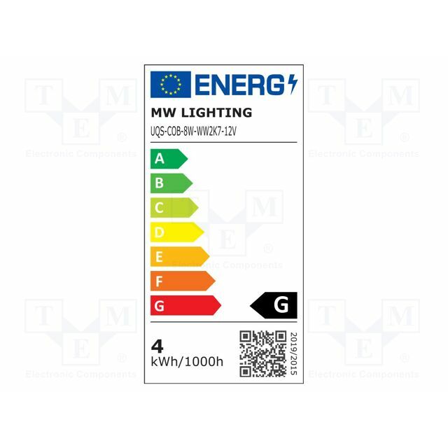 POS COB LED tape; white warm