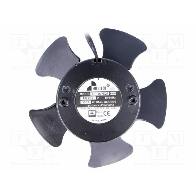 FULLTECH Fan: AC; Ø144x49mm; axial; 230VAC
