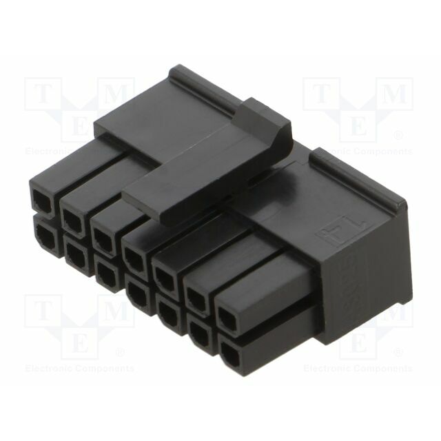 MOLEX Connector: wire-board; plug; female; Micro-Fit