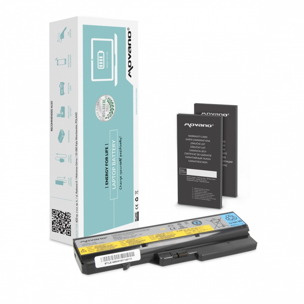 Battery L09L6Y02 for Lenovo B570 G560