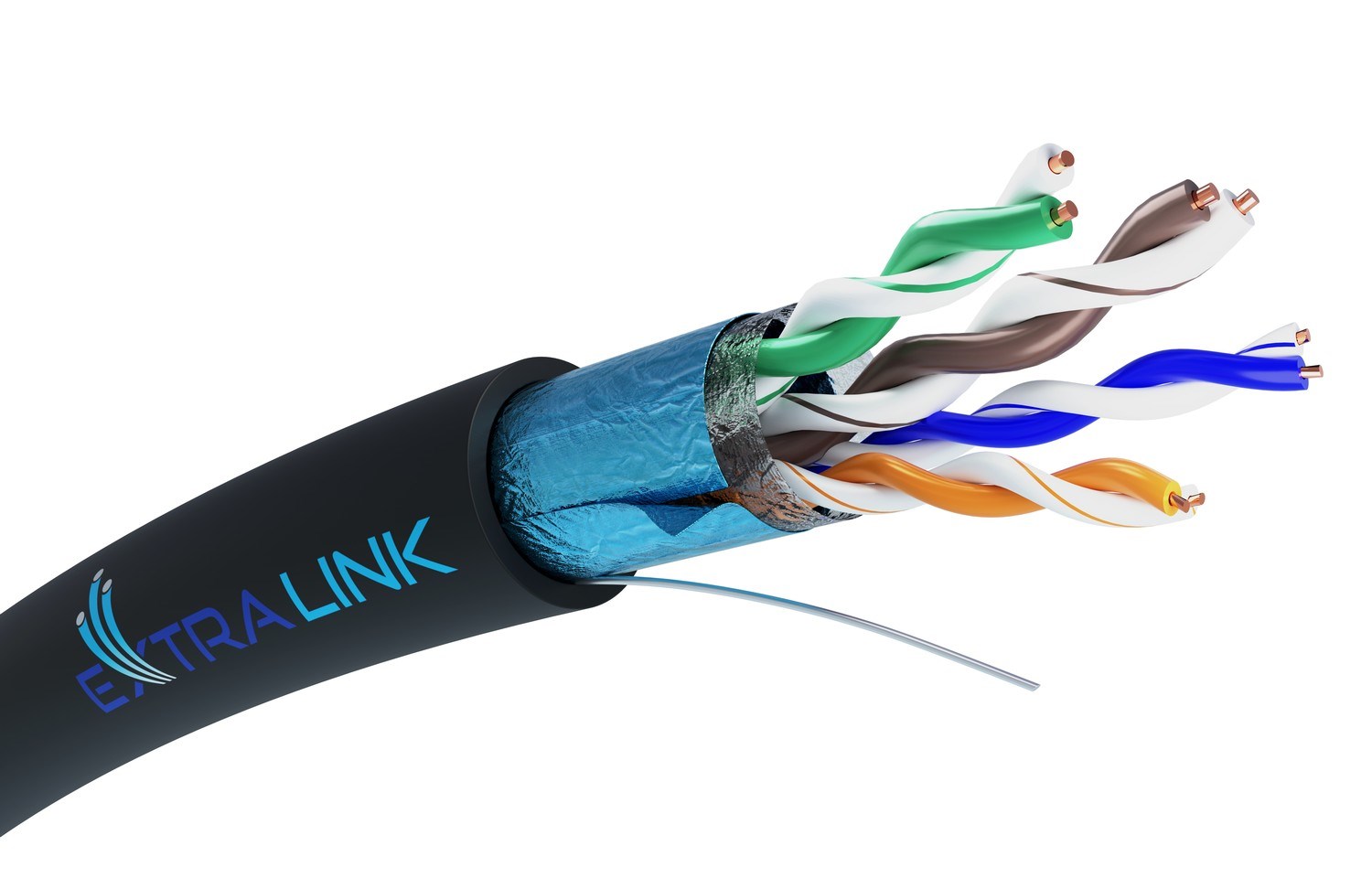Extralink CAT5E FTP (F/UTP) V2 OUTDOOR