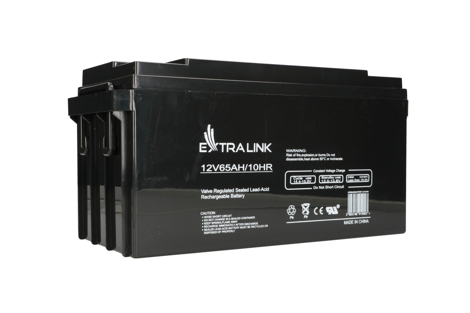 Extralink AGM 12V 65Ah | Accumulator