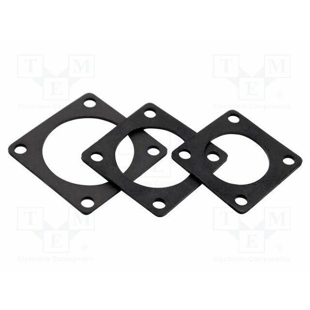 AMPHENOL Socket gasket; flange (4 holes)