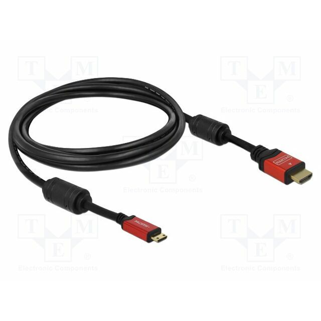Cable; HDMI plug,mini HDMI plug