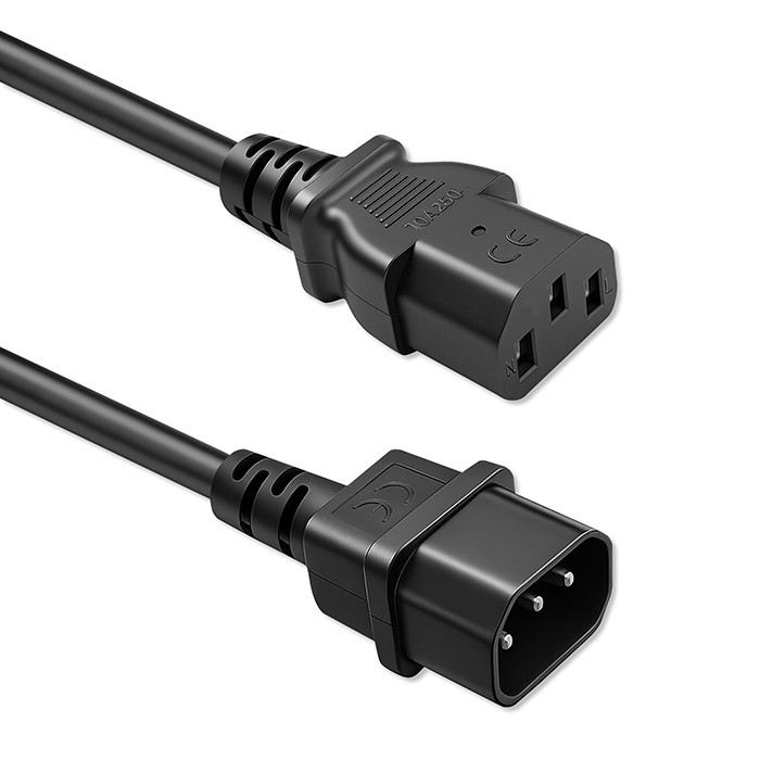 Qoltec Power cable IEC C13 |