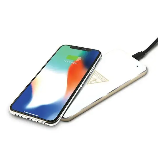Guess Wireless Charger GUWCP850TLWH White 1A