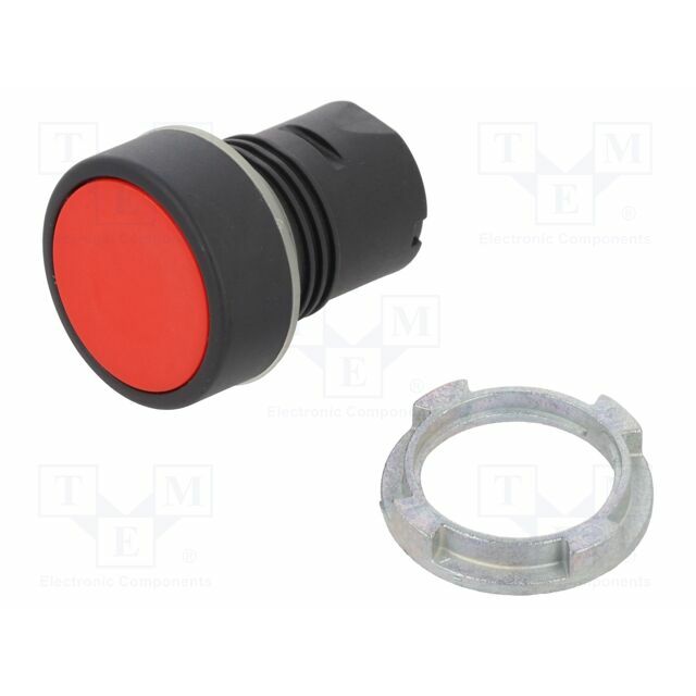 EAO Switch: push-button; 22mm; Stabl.pos: