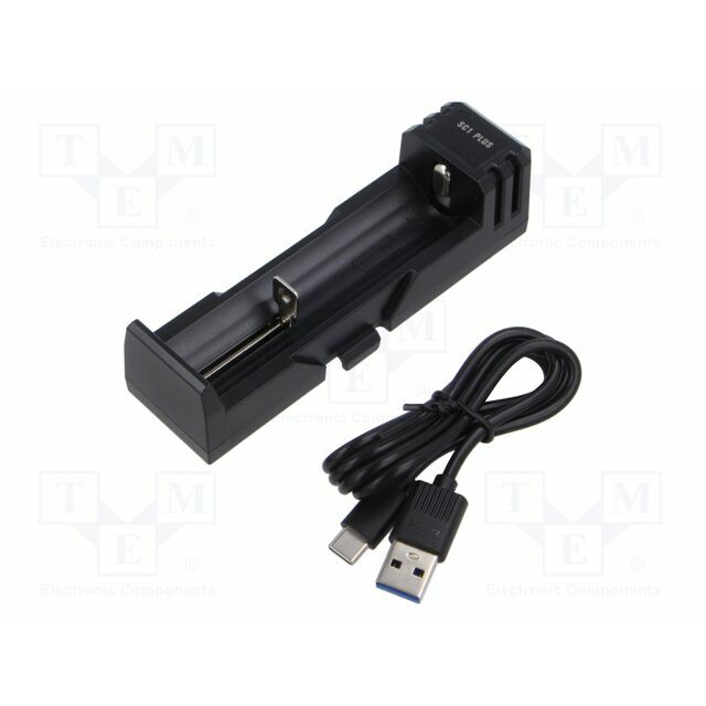Charger: for rechargeable batteries; Li-Ion,Ni-MH