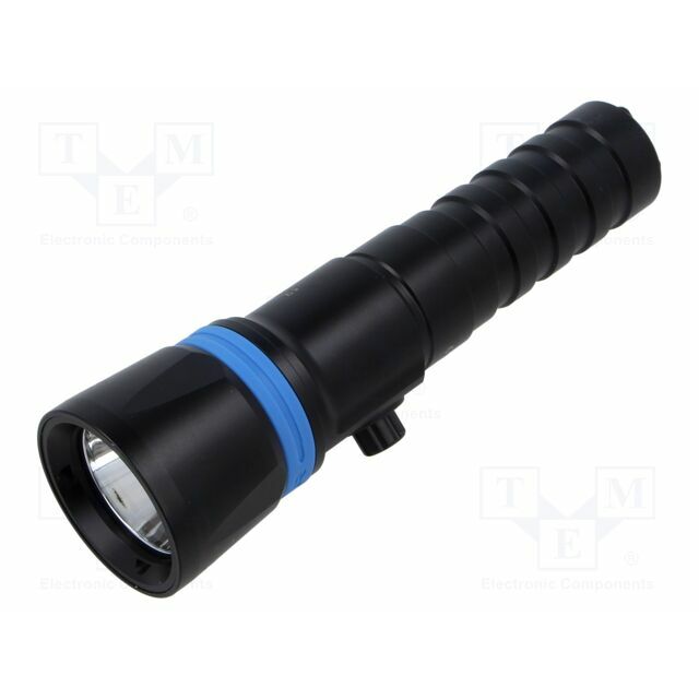 Torch: LED; IPX8; 1600lm; L: 168mm