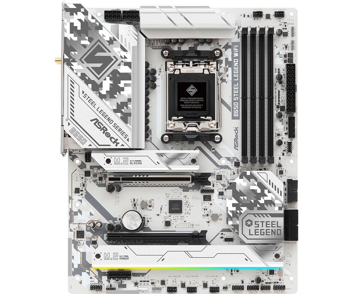 Mātesplate ASRock B650 Steel Legend WiFi