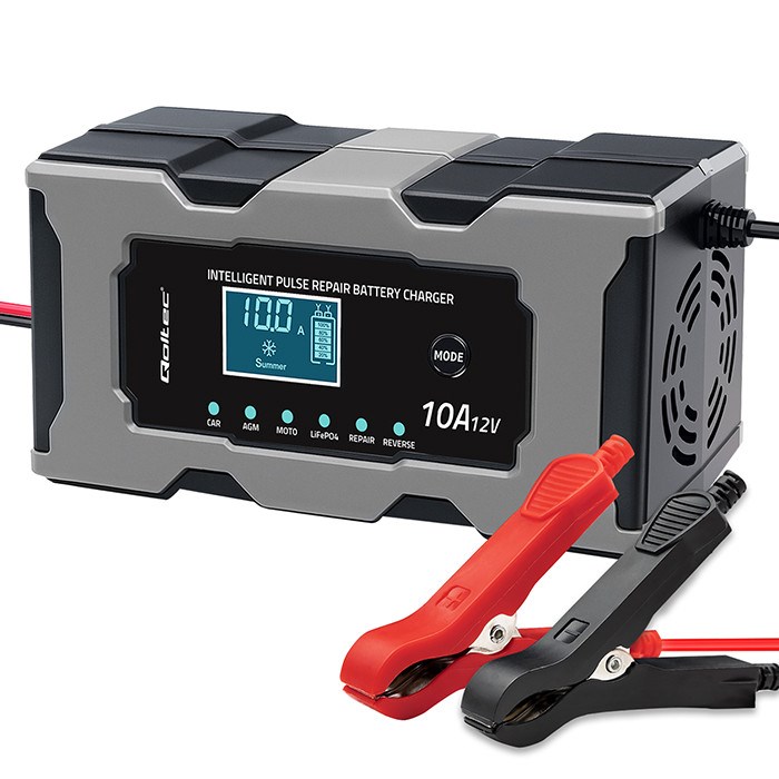 QOLTEC Charger 12V 10A with repair