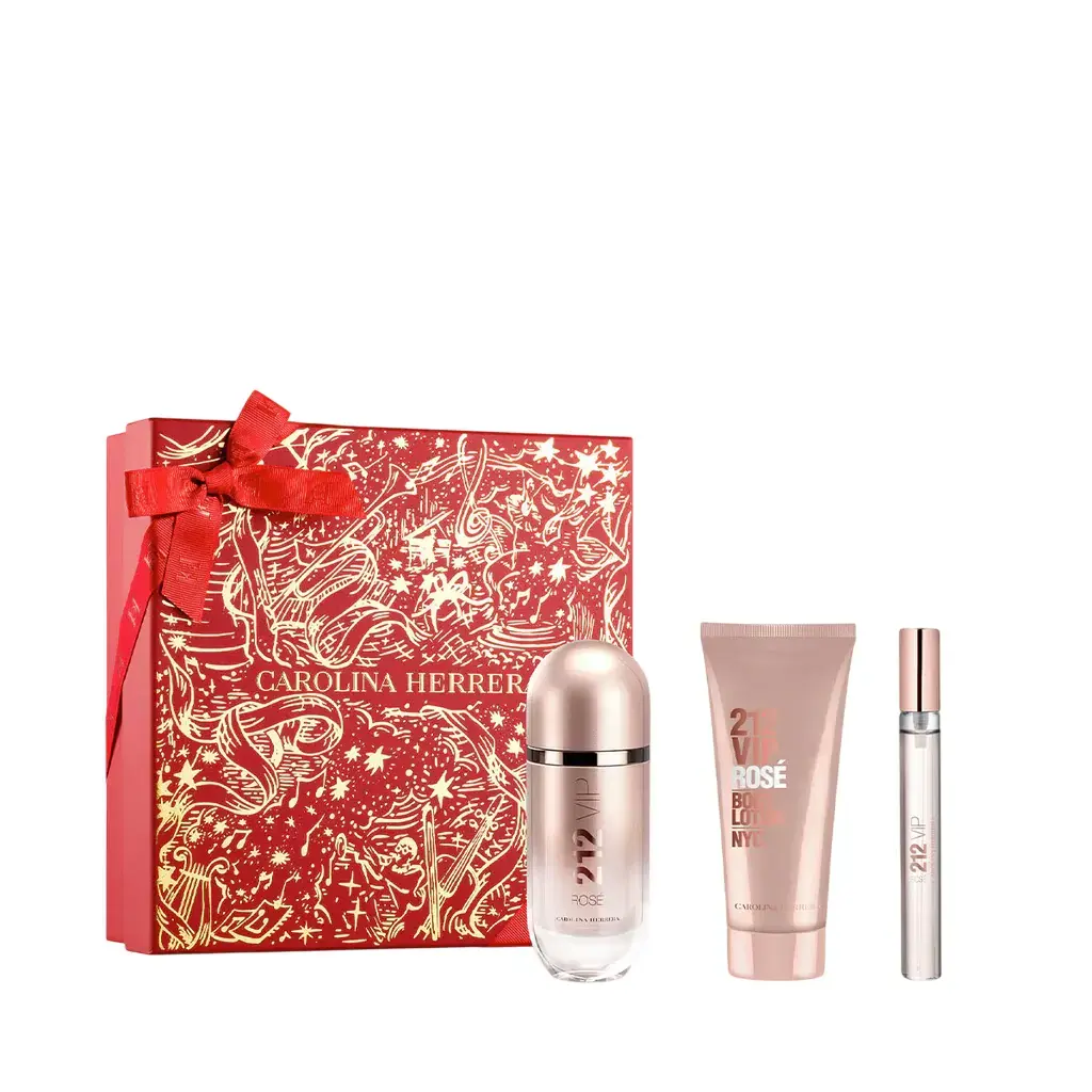 Set Carolina Herrera: 212 VIP Rose