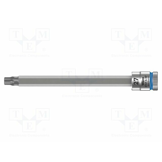 Socket: Torx®-bit; TX27; 1/4"; 100mm; Chrom-vanadium