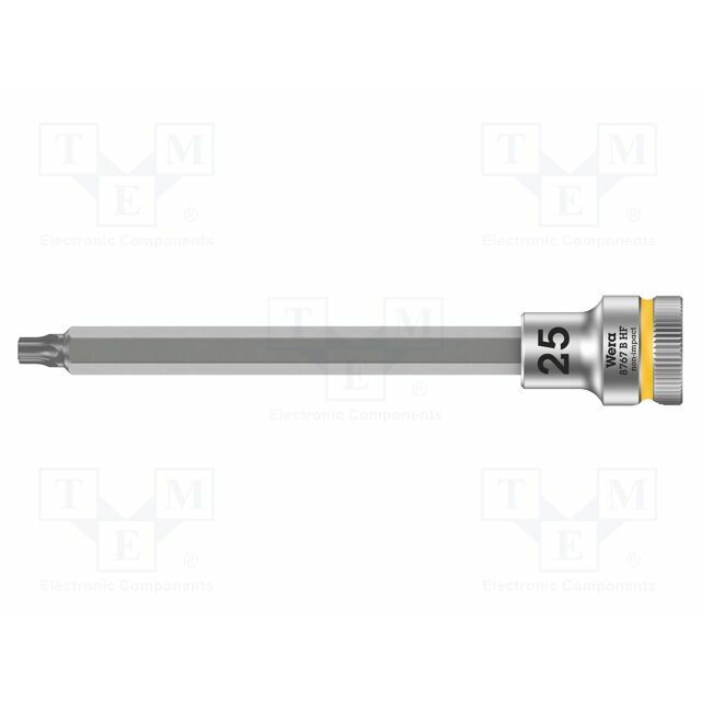 Socket: Torx®-bit; TX25; 3/8"; 107mm; Chrom-vanadium
