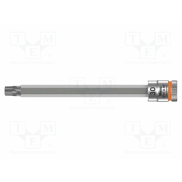Socket: Torx®-bit; TX30; 1/4"; 100mm; Chrom-vanadium