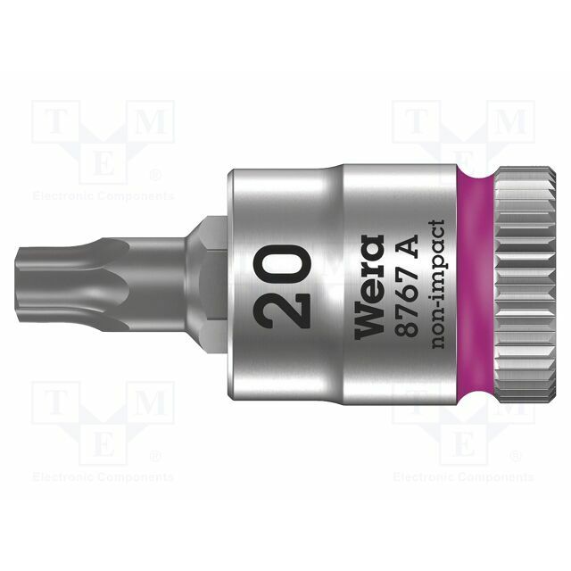 Socket: Torx®-bit; TX20; 1/4"; 28mm |