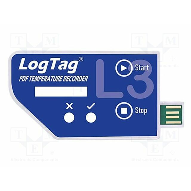 LogTag Data logger; temperature; IP67; ±0