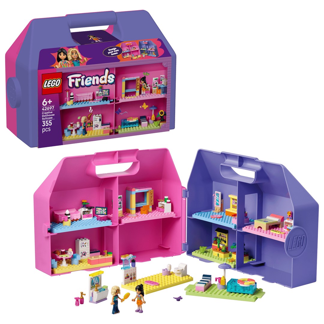 LEGO Friends 42697 Creative Dollhouse Suitcase