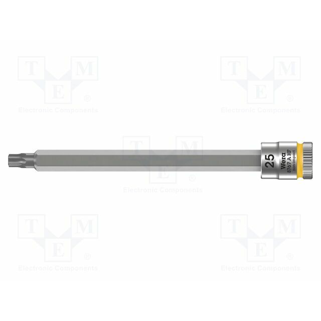 Socket: Torx®-bit; TX25; 1/4"; 100mm; Chrom-vanadium