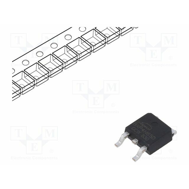 BRIDGELUX Transistor: N-MOSFET; unipolar; 650V; 2