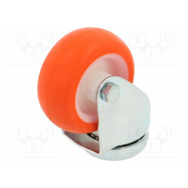 ELESA+GANTER Transport wheel; Ø: 60mm; W: