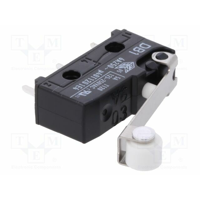 ZF Microswitch SNAP ACTION; 6A/250VAC; 0
