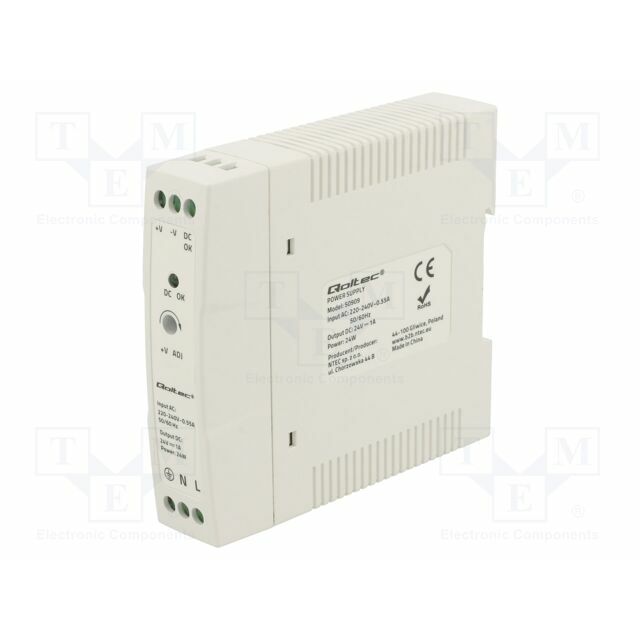 Power supply: switching; for DIN rail