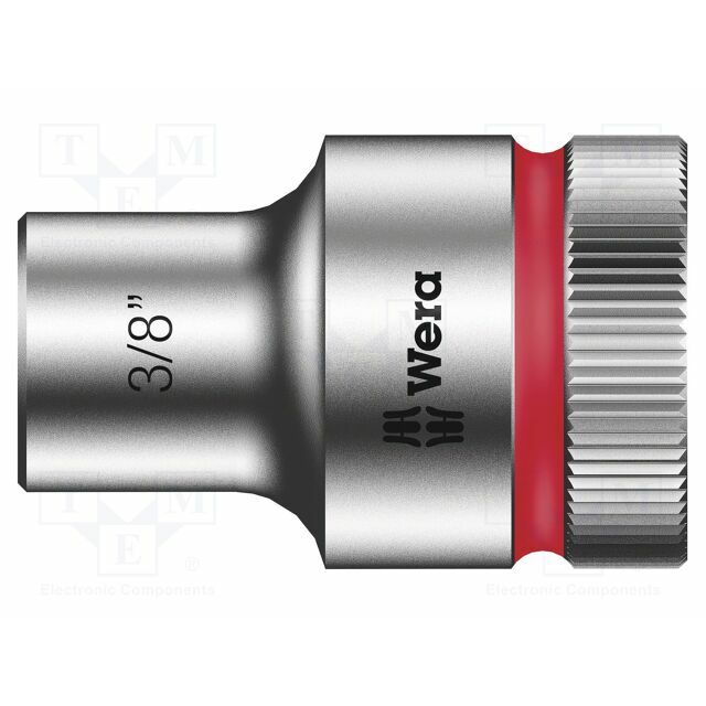 Socket: 6-angles; socket spanner; HEX 3/8"