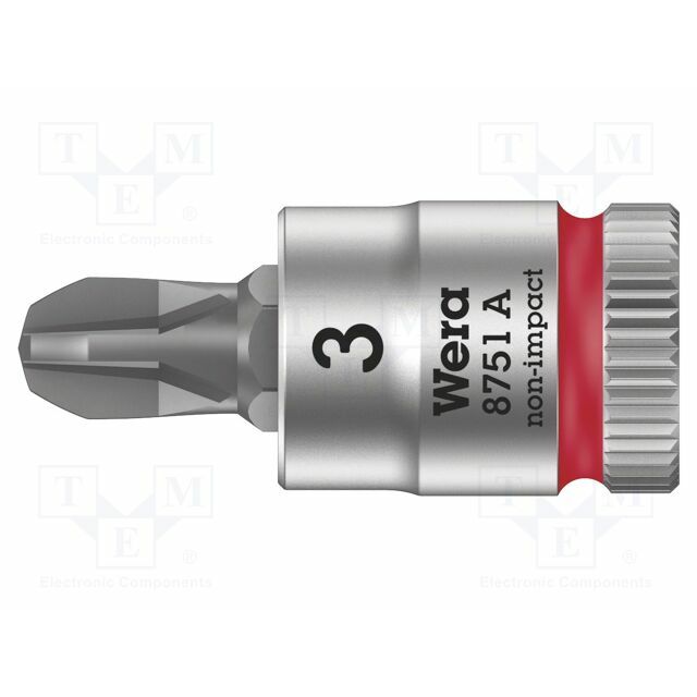 Socket: Phillips-bit; PH3; 1/4"; 28mm |