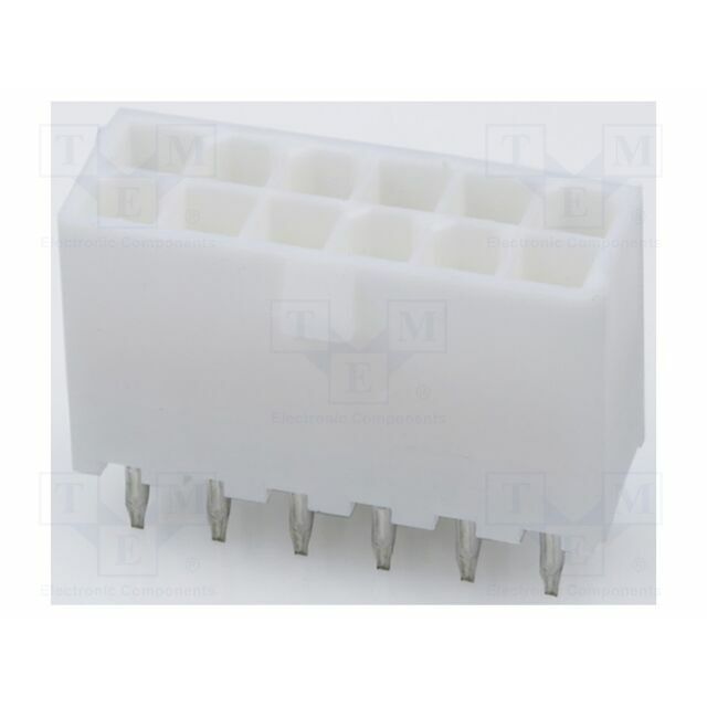 MOLEX Connector: wire-board; male; PIN: 12