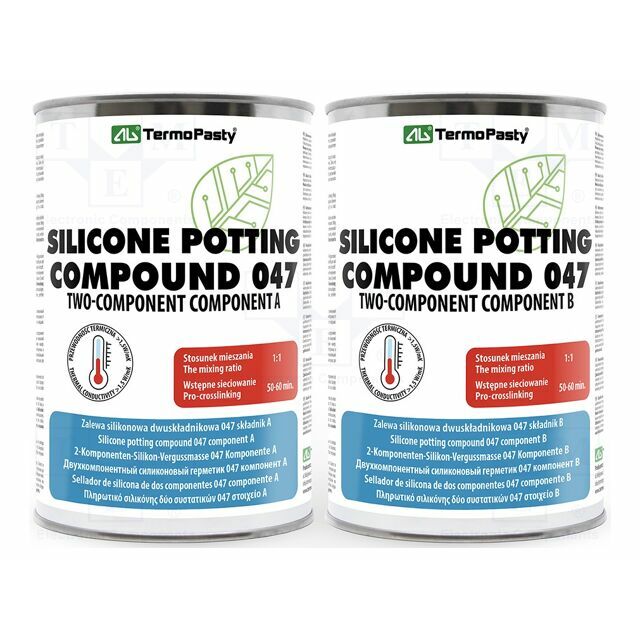 AG TERMOPASTY Silicone; liquid,encapsulating compound