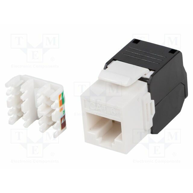 LANBERG RJ45 module; Keystone; RJ45 socket
