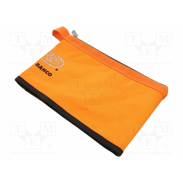 BAHCO Waist bag; orange-black; polyester; 310x205x10mm