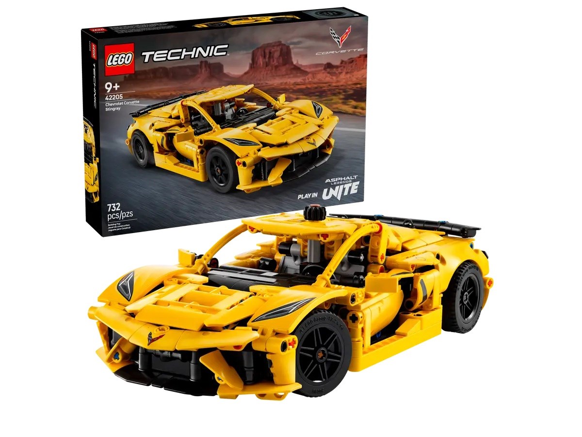 LEGO 42205 Chevrolet Corvette Stingray Konstruktors