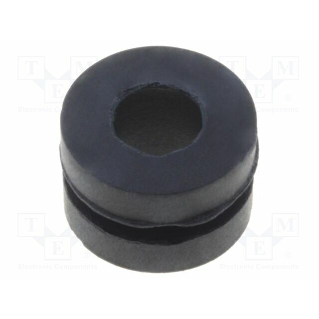FIX&FASTEN Grommet; Ømount.hole: 6mm; Øhole:
